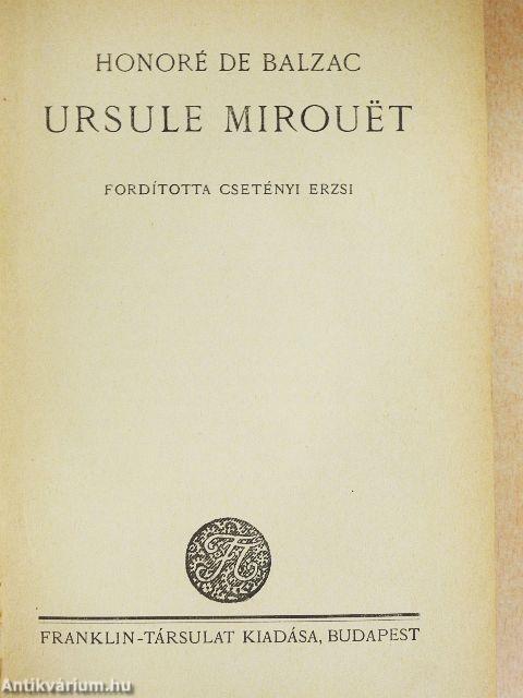 Ursule Mirouët