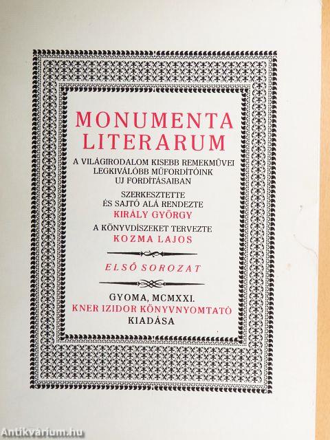 Monumenta Literarum I-II.