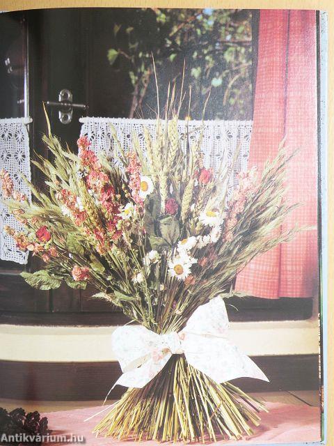 Száraz virágok és csokrok