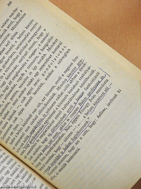 Helyes kiejtés, szép magyar beszéd