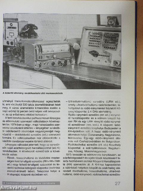 A Magyar katonai rádiófelderítés története