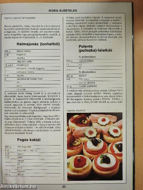 99 előétel 33 színes ételfotóval