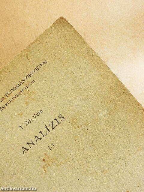 Analízis I/1.