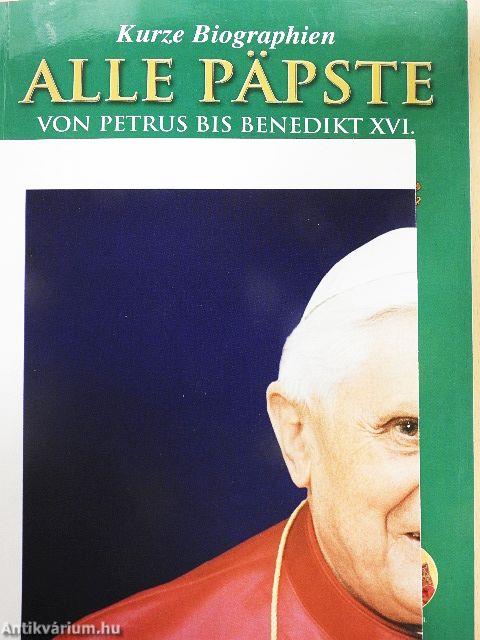 Kurze Biographien alle Päpste