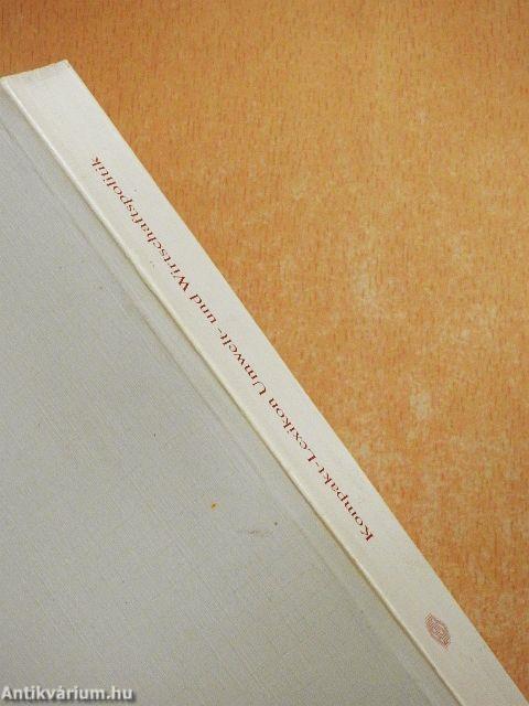 Kompakt-Lexikon - Umwelt- und Wirtschaftspolitik