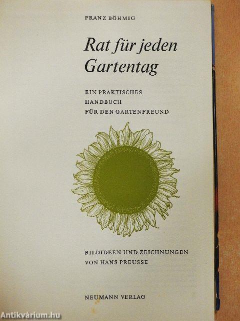 Rat für jeden Gartentag