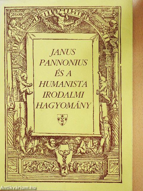 Janus Pannonius és a humanista irodalmi hagyomány