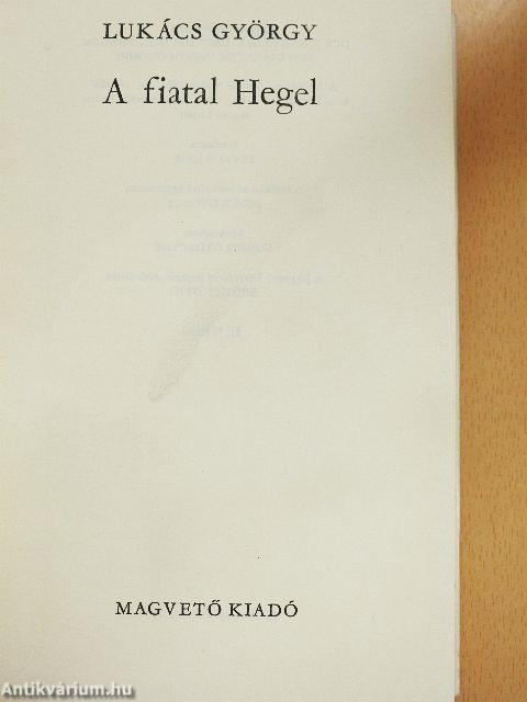 A fiatal Hegel