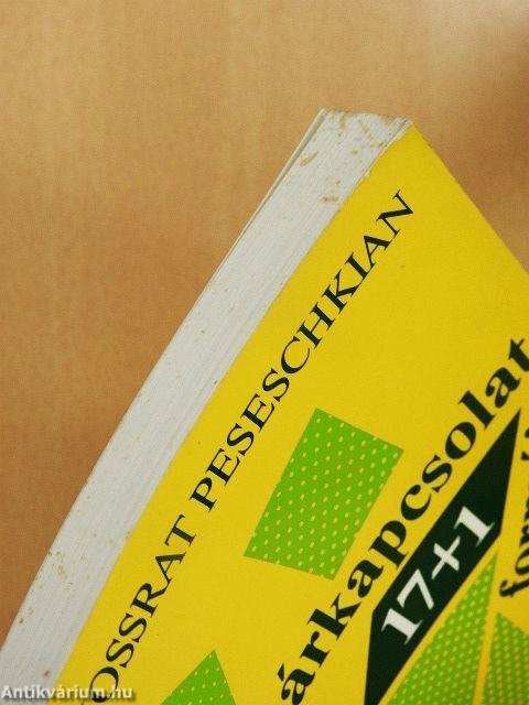 A párkapcsolat 17+1 formája