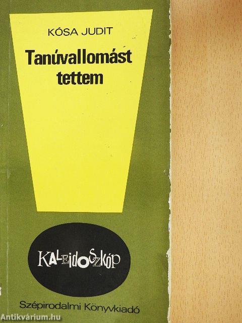 Tanúvallomást tettem