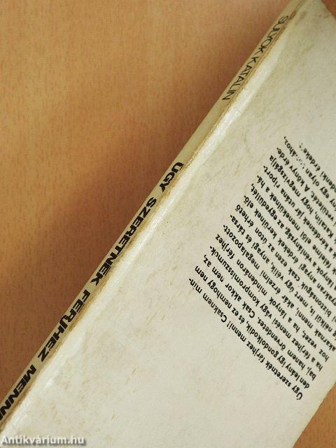 Úgy szeretnék férjhez menni!