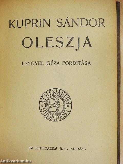 A nagybácsi álma/Oleszja/A jarl