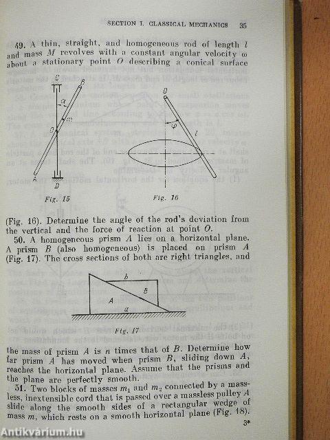 Problems in Theoretical Physics