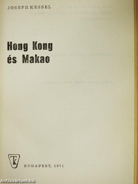 Hong Kong és Makao