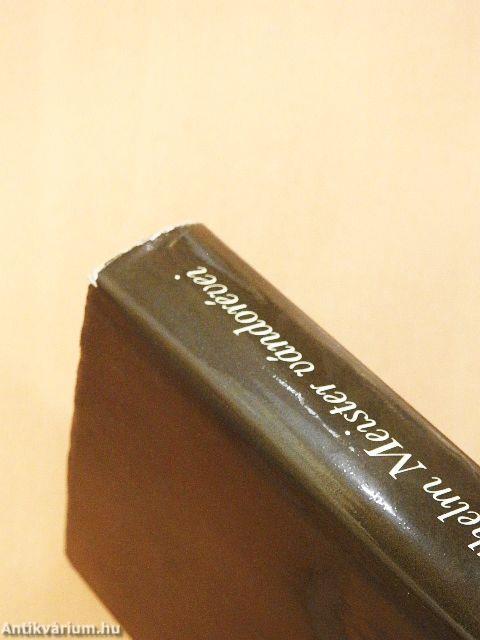 Wilhelm Meister vándorévei avagy A lemondók