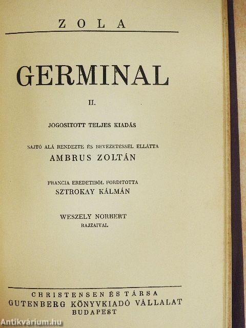 Germinal I-III./Chabre úr osztrigái