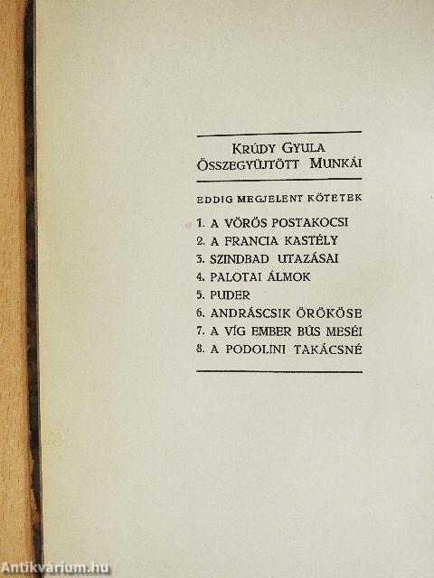 A Podolini takácsné