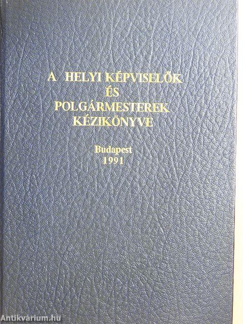 A helyi képviselők és polgármesterek kézikönyve