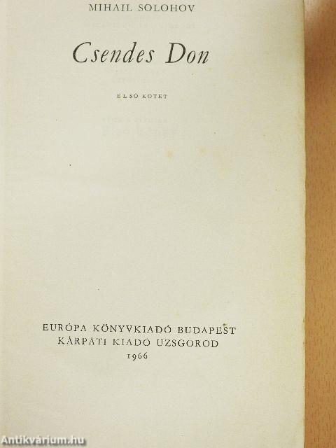 Csendes Don I-II.