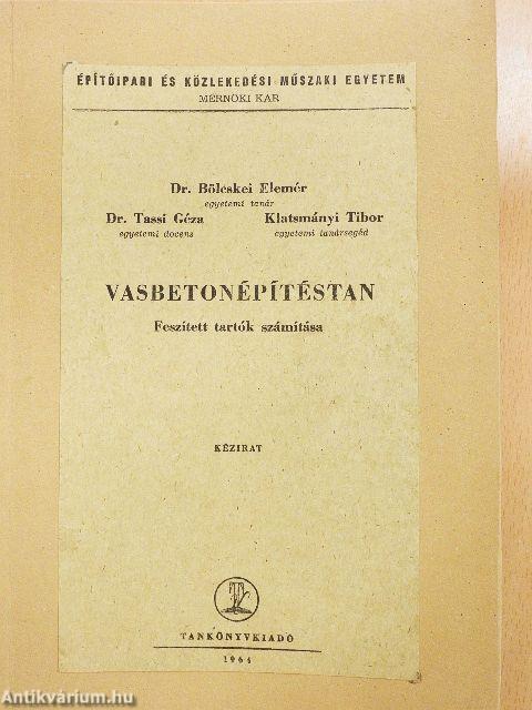 Vasbetonépítéstan