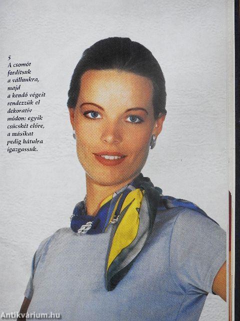 Kendők és sálak csavarva, csomózva...