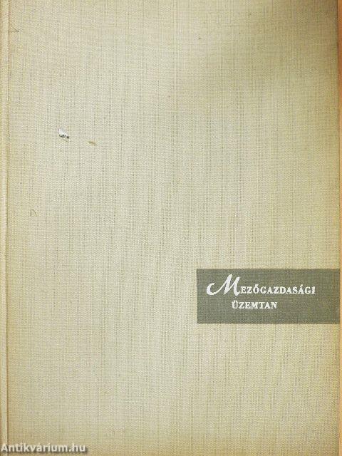 Mezőgazdasági üzemtan