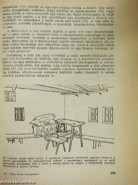 Tájak, falvak, hagyományok