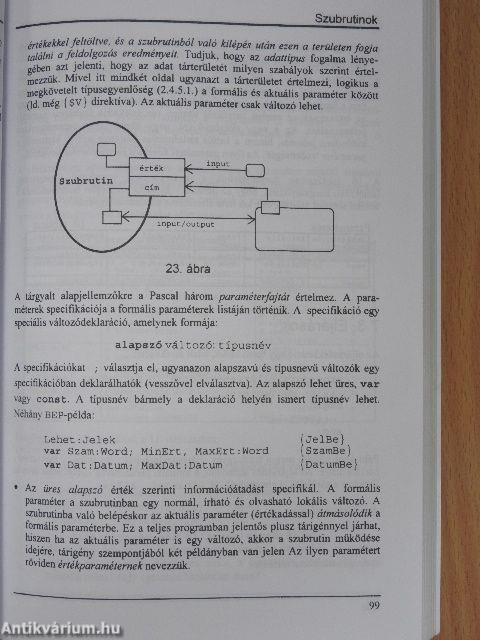 Bevezetés a Pascal nyelvű programozásba