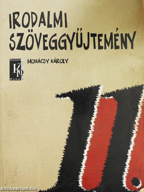 Irodalmi szöveggyűjtemény 11.