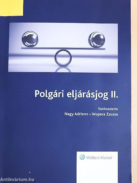 Polgári eljárásjog II.