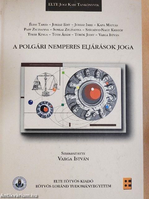 A polgári nemperes eljárások joga