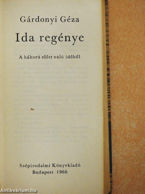 Ida regénye