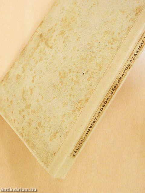 Géplakatos szakmai ismeretek