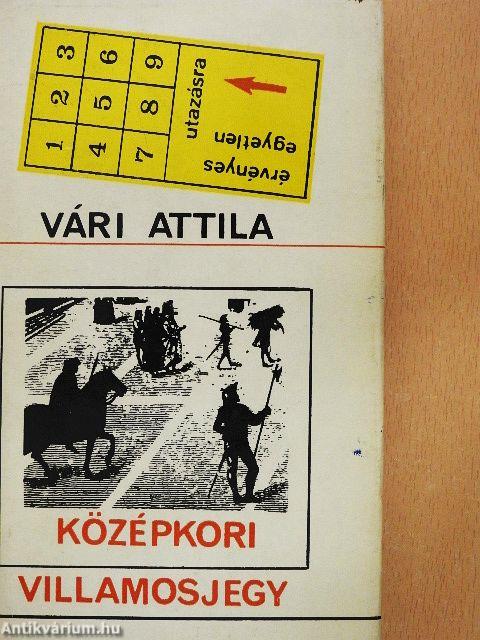 Középkori villamosjegy