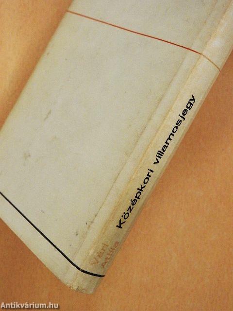 Középkori villamosjegy