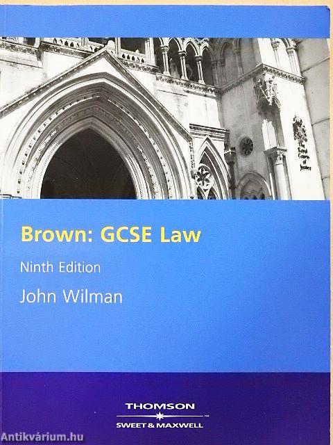 Brown: GCSE Law