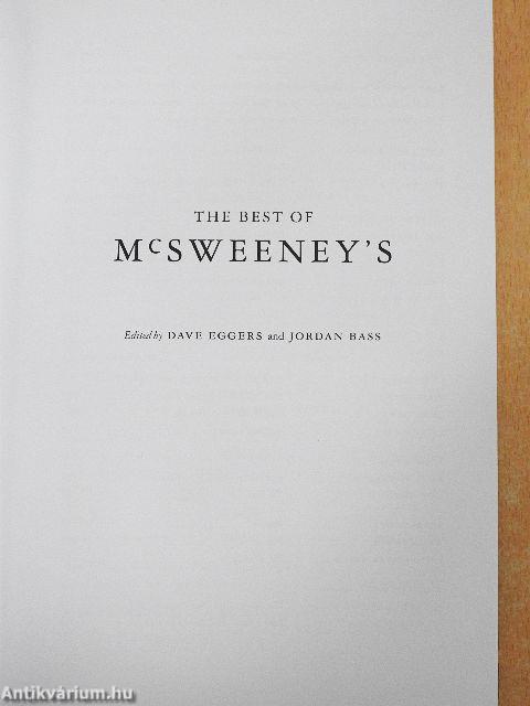 The Best of McSweeney's - Deluxe Edition