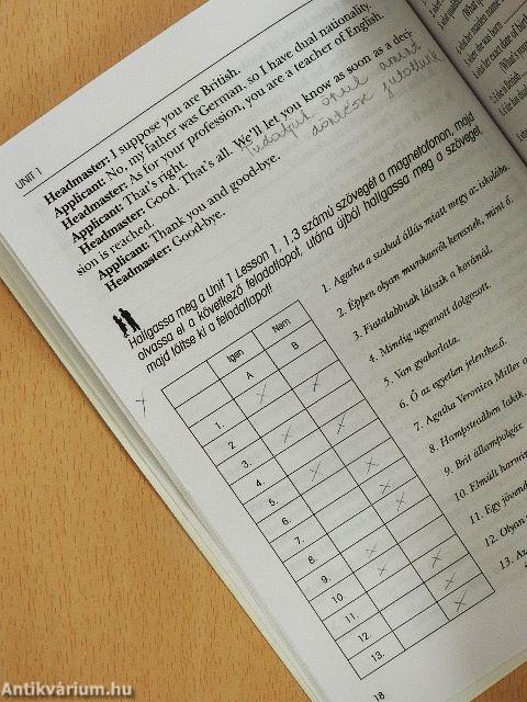 Angol nyelv közép- és felsőfokon