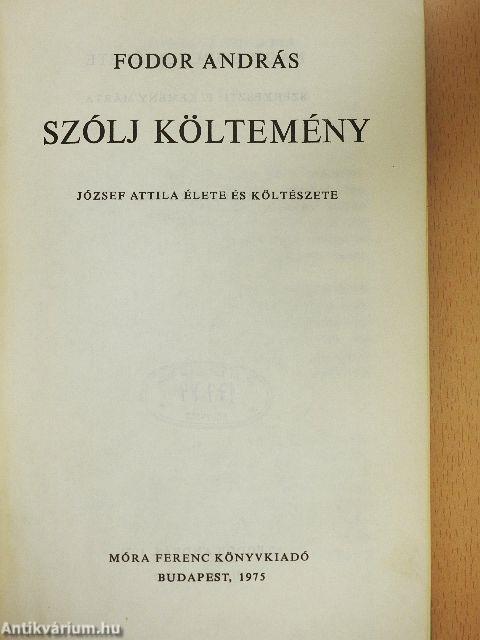 Szólj költemény