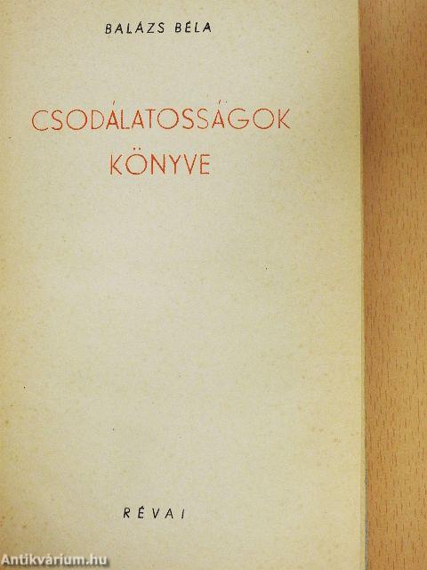 Csodálatosságok könyve