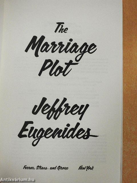 The Marriage Plot