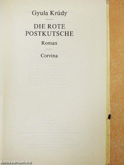 Die rote Postkutsche