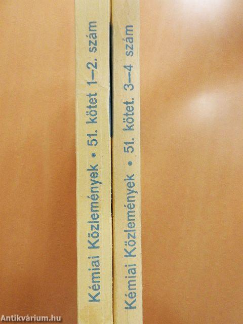 Kémiai Közlemények 1979/1-4.