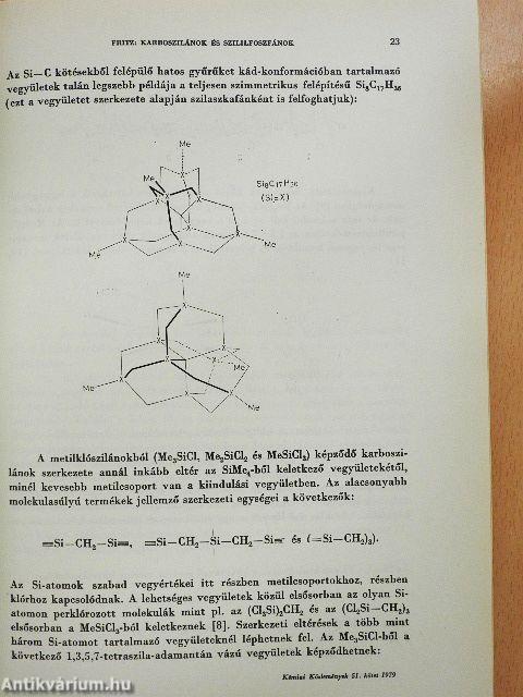Kémiai Közlemények 1979/1-4.