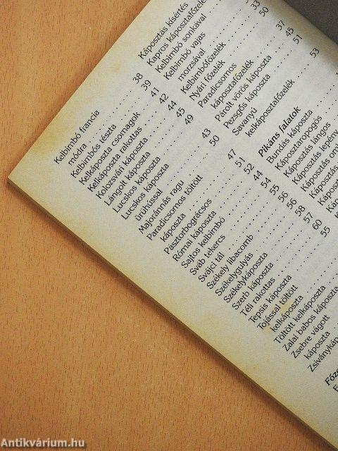 A 100 legjobb káposztás finomság