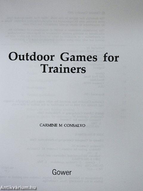Outdoor Games for Trainers