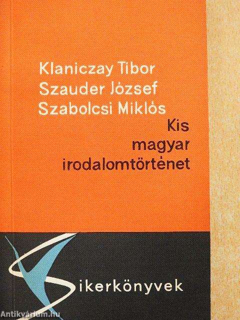 Kis magyar irodalomtörténet