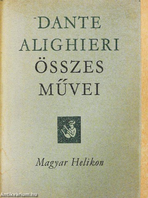 Dante Alighieri összes művei