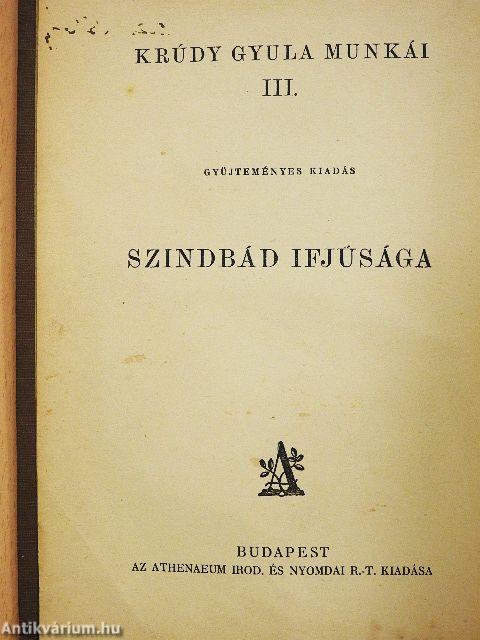 Szindbád ifjúsága