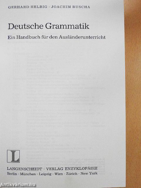 Deutsche Grammatik